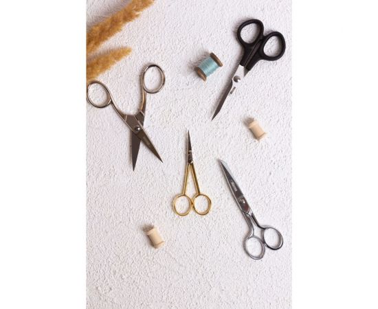 Ножницы Micron VIT-19 для рукоделия, в чехле, 125 мм, с микрозаточкой 571162 – изображение 4