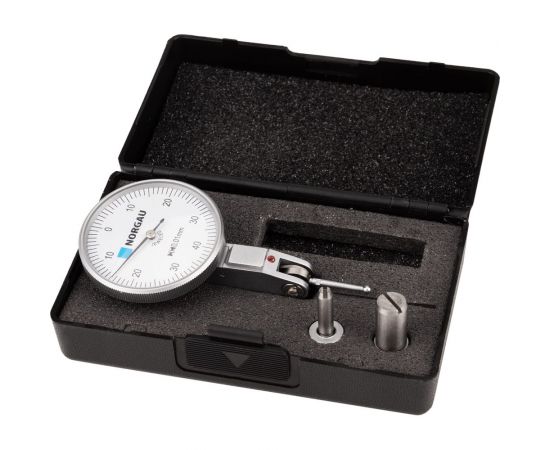 Измерительная рычажно-зубчатая головка NORGAU тип NTI-08101 0.8 мм, 0.01 мм, с поверкой 042083004/П – изображение 5