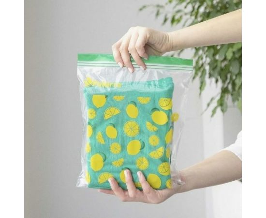 Универсальные пакеты PATERRA Лимон, ананас с двойным замком, 50 шт в упаковке 109-208 – изображение 6