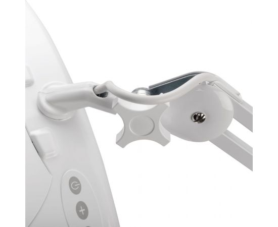 Настольная квадратная лупа REXANT на струбцине, 5Х с подсветкой 60 LED белая 31-0513 – изображение 7