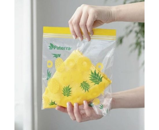 Универсальные пакеты PATERRA Лимон, ананас с двойным замком, 50 шт в упаковке 109-208 – изображение 8