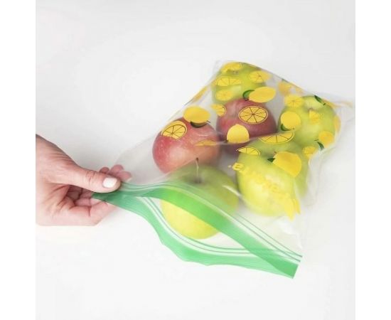 Универсальные пакеты PATERRA Лимон, ананас с двойным замком, 50 шт в упаковке 109-208 – изображение 9