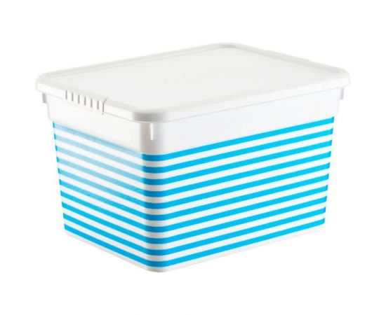 Ящик для хранения FunBox Deco 5 л Полоска 00000047397 