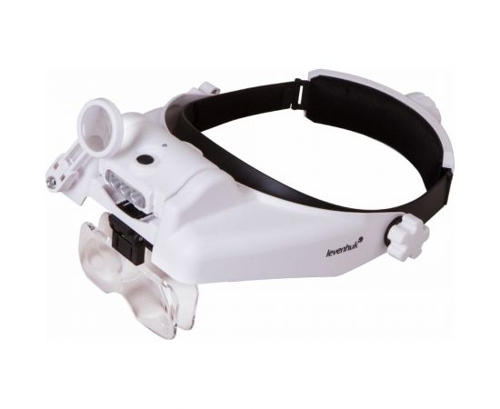 Налобная лупа Levenhuk с аккумулятором Zeno Vizor HR6 72615 