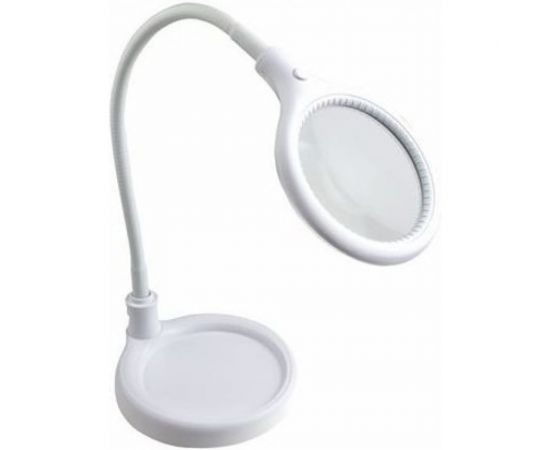 Малая настольная лупа с подсветкой 30 LED REXANT 3X 31-0247 