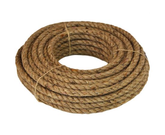 Джутовый канат truEnergy 8 мм шайба 15 м 12168 