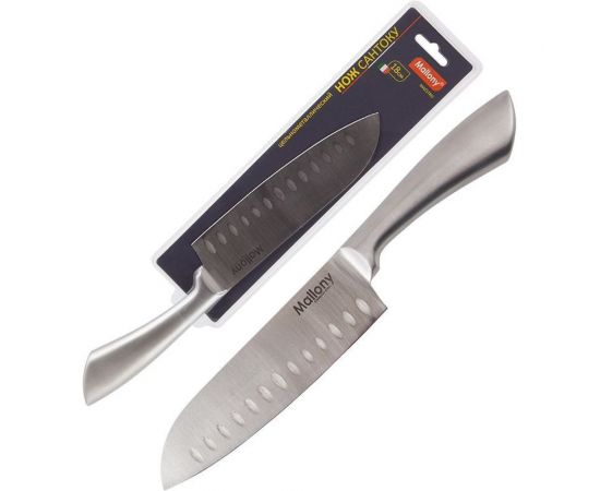 Цельнометаллический нож Mallony MAESTRO MAL-01M сантоку, 18 см 920231 