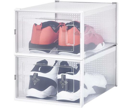 Коробка для хранения высокой обуви HOMSU Premium набор из 2 шт 28x21x36 HOM-1136 