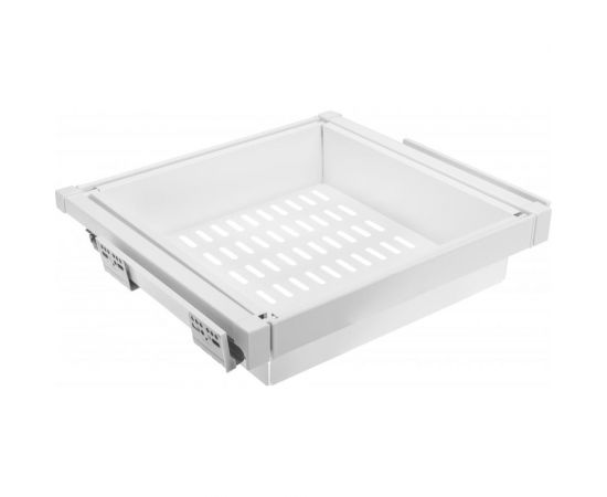 Корзина для белья GTV ELITE перфорированная, 800 мм, с доводчиком, белый WG-KOSZM80-10 