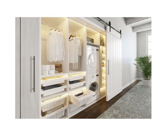 Корзина для белья GTV в модуль 600 мм, белая WG-KOSZ60-10 – изображение 13