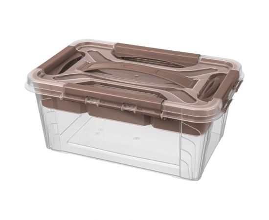 Универсальный ящик Econova Grand Box с замками и вставкой-органайзером, 4,2 л 433224114 – изображение 2