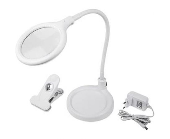 Малая настольная лупа с подсветкой 30 LED REXANT 3X 31-0247 – изображение 2