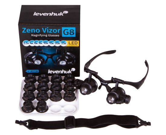 Лупа-очки Levenhuk Zeno Vizor G8 74106 – изображение 2