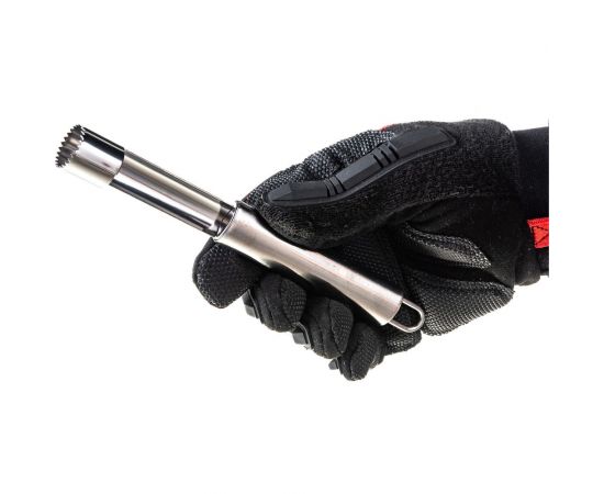 Нож для яблок из нержавеющей стали Mallony NIMBUS, 20*2 см, овальная ручка с подвесом 007419 – изображение 2