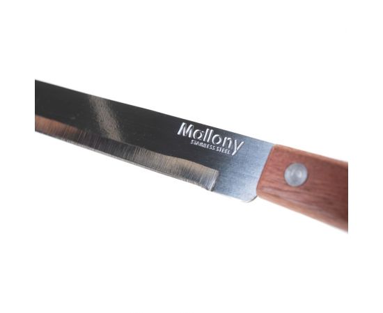 Нож с деревянной рукояткой Mallony ALBERO MAL-05AL для овощей большой, 12,5 см 005168 – изображение 2