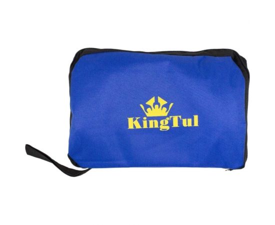 Хозяйственная сумка KINGTUL на 4 колесах с ручками и боковым карманом 140x265x460 мм, карман-190x300 мм, диаметр колес-39 мм KT-FN209-4 – изображение 2