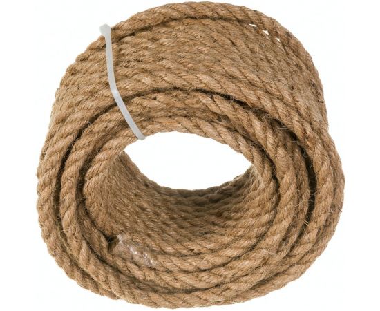 Джутовый канат truEnergy 10 мм шайба 20 м 12163 – изображение 2