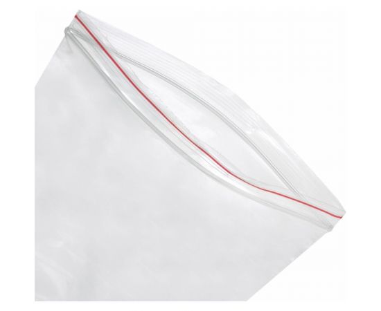 Пакеты с замком Zip-lock Staff зиплок, комплект 100 шт, 10x15 см, ПВД, толщина 32 мкм 608165 – изображение 3