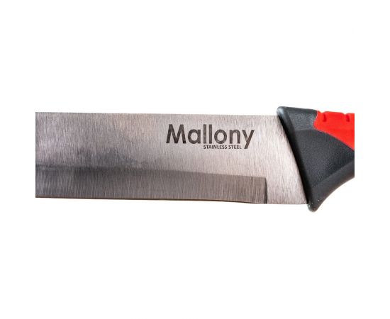 Нож с прорезиненной рукояткой Mallony ARCOBALENO MAL-02AR разделочный, 20 см 005521 – изображение 3