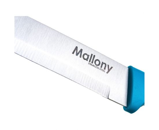 Нож с рукояткой софт-тач Mallony VELUTTO MAL-02VEL разделочный, 19 см 005525 – изображение 3