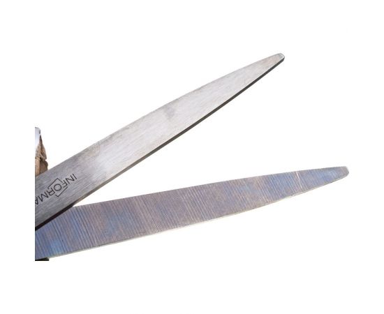 Металлические офисные ножницы INFORMAT 210 мм эргономичные SO2106 – изображение 3