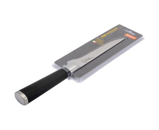 Нож с прорезиненной рукояткой Mallony MAL-04RS филейный 12.5 см 985364 – изображение 3