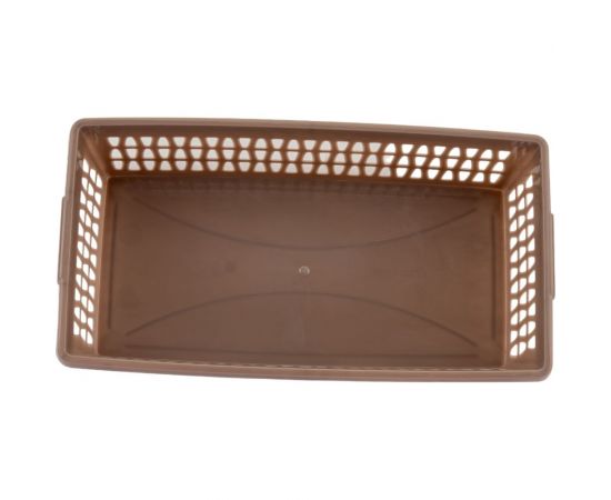 Корзина для хранения Martika Велетта 21x11x5 см, коричнево-серая С711КСЕР – изображение 3