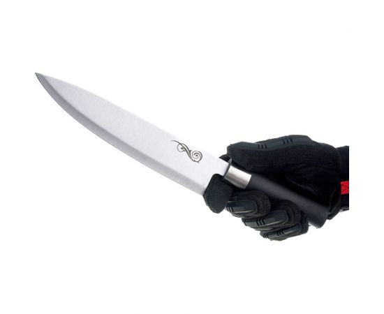 Нож с пластиковой рукояткой Mallony поварской 20 см MAL-01P985371 – изображение 3