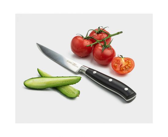 Универсальный нож TALLER длина лезвия 12,5 см нержавеющая сталь 420S45, ударопрочный пластик TR-22104 – изображение 3