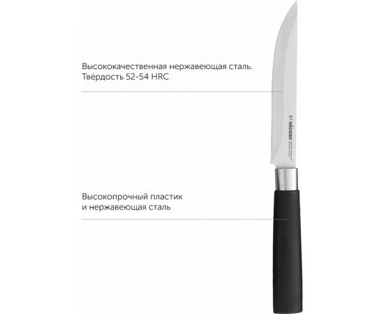 Набор из 3 кухонных ножей NADOBA KEIKO 722921 – изображение 4