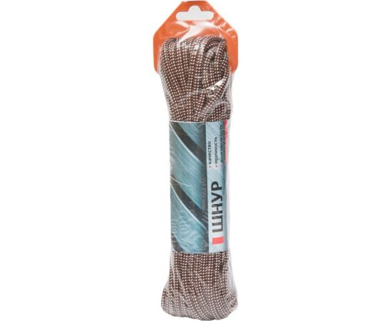 Плетеный шнур ПЭ 6 мм с сердечником, 24-прядный цветной 20 м Tech-Krep 140361 – изображение 4