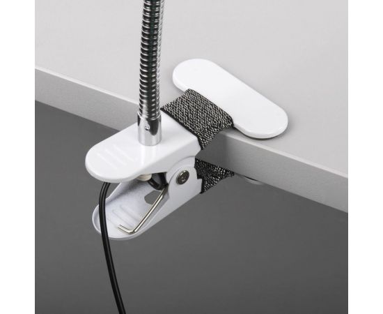 Настольная лупа BRAUBERG на прищепке, с led подсветкой, диаметр 75 мм, увеличение 3 455931 – изображение 4