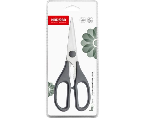 Кухонные ножницы NADOBA Inge 20 см, серые 724110 – изображение 4
