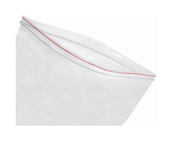 Пакеты с замком/зиплок-гриппер BRAUBERG, 100 шт, 300х400 мм, ПВД, толщина 40 микрон 606218 – изображение 5