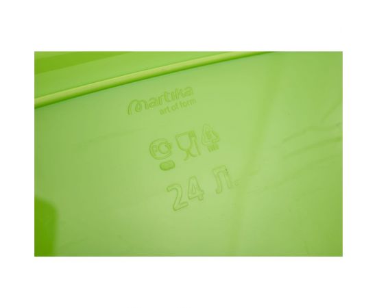 Таз Martika Водолей овальный 24л салатовый С623САЛ – изображение 5