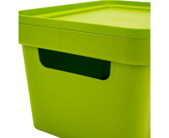 Коробка для хранения Martika Фортуна 270x190x150 мм оливковая С745ОЛВ – изображение 5