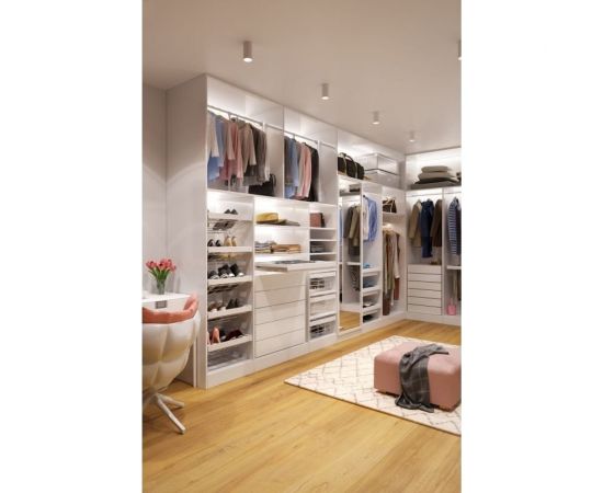 Корзина для белья GTV ELITE перфорированная, 800 мм, с доводчиком, белый WG-KOSZM80-10 – изображение 5