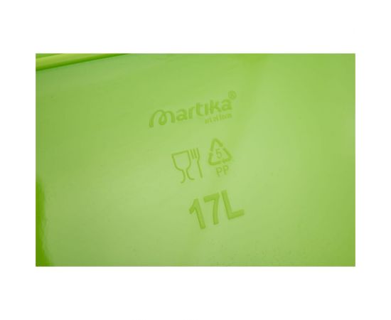 Таз Martika Водолей овальный 17л салатовый С622САЛ – изображение 6