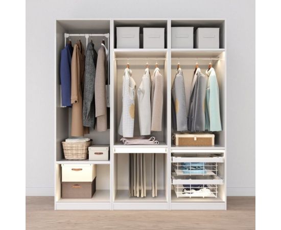 Корзина для белья GTV в модуль 600 мм, белая WG-KOSZ60-10 – изображение 6