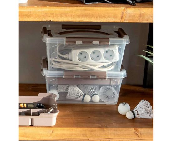 Универсальный ящик Econova Grand Box с замками и вставкой-органайзером, 4,2 л 433224114 – изображение 6