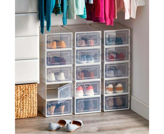 Коробка для хранения высокой обуви HOMSU Premium набор из 2 шт 28x21x36 HOM-1136 – изображение 8