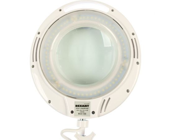 Круглая лупа с подсветкой 60 LED и сенсорным регулятором REXANT 3X 31-0531 – изображение 10