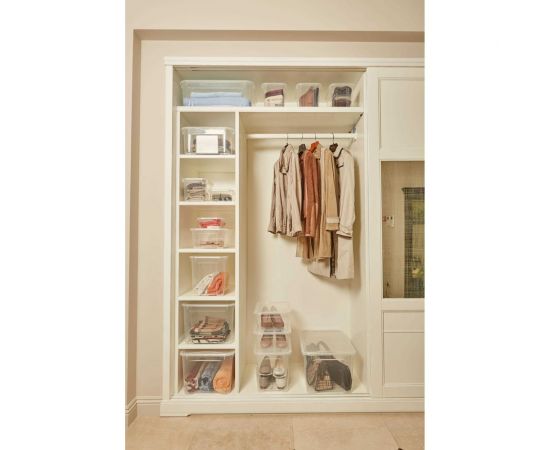 Универсальный ящик Econova Кристалл 400х335х170 мм 18 л бесцветный 431249301 – изображение 10