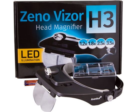 Налобная лупа Levenhuk Zeno Vizor H3 69670 – изображение 10