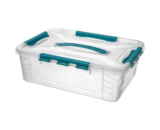 Универсальный ящик для хранения Econova Grand Box с замками и ручкой, 10 л 433200302 