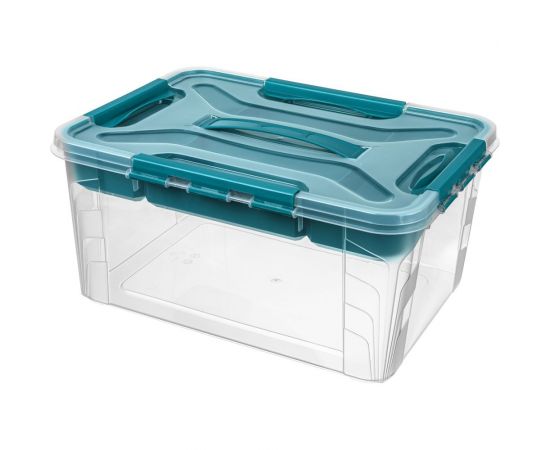 Универсальный ящик Econova Grand Box с замками и вставкой-органайзером, 15,3 л 433224402 