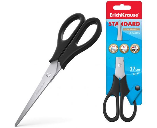 Ножницы ErichKrause Standard 17 см 14861 