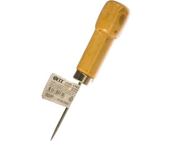 Шило (деревянная ручка 60/130 х 2.5 мм) FIT DIY 67410 