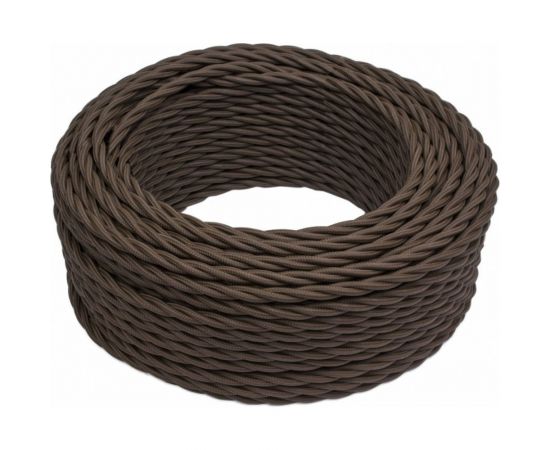 Провод Bironi 3x2,5 коричневый (матовый) 10м B1-435-72-10 