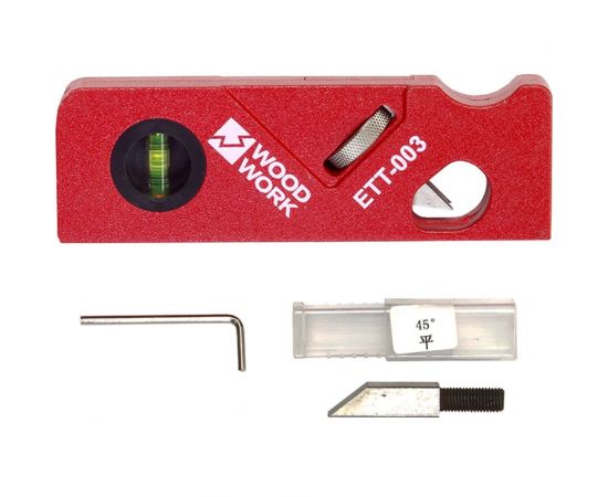 Фуганок для обработки краев WOODWORK с прямым и радиусным ножами ETT-003 